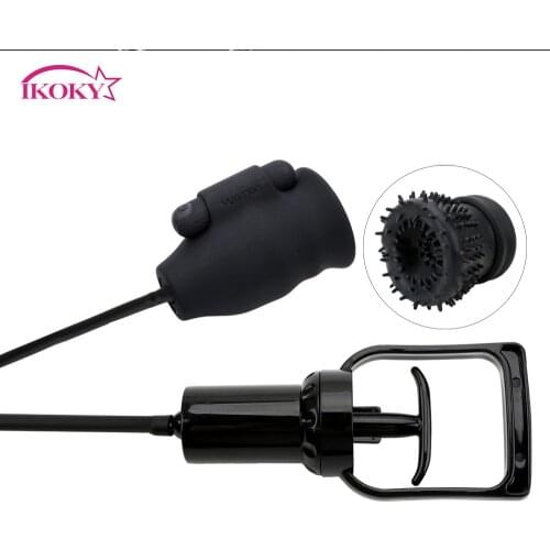 IKOKY Glans Penis Massage Male Masturbator Penis Sucking Sex Toy For Men Penis Enlargement Men Penis pump Vibrator 10 Speed