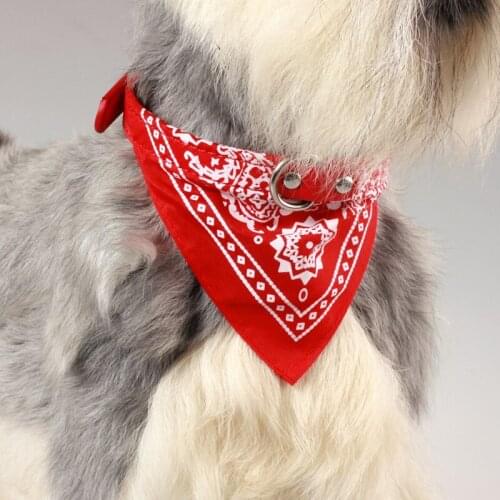Pet Soft Pet Cat Collar Adjustable Pet Cat Scarf Collars Neckerchief Necklace trigon Pet accessories Adjustable Small Dog Scarf