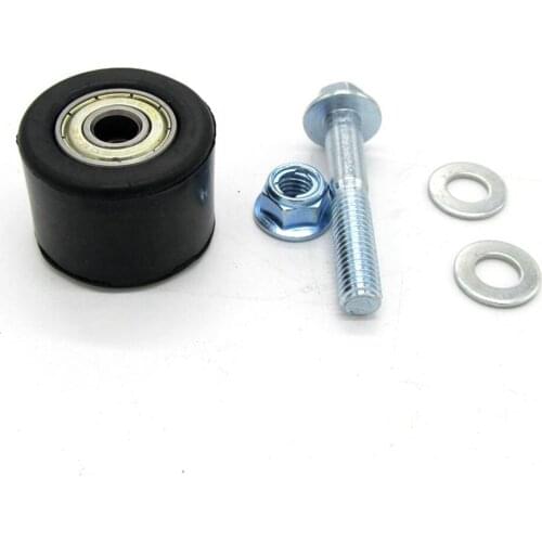 Motorbike 8mm Chain Roller Tensioner Wheel Guide with Bolt for Yamaha YFZ 350 Banshee Motor