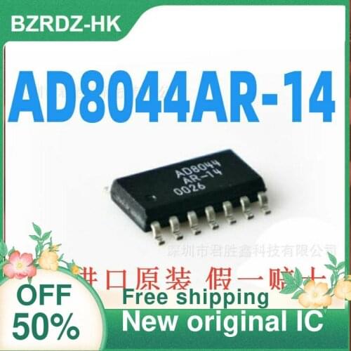 1-20PCS AD8044AR-14 AD8044ARZ-14 AD8044 SOP14 New original IC