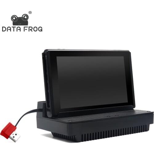 DATA FROG USB Fan Cooling Bases for Nintendo Switch Game Console for Nintendo Switch Cooling Fan Stand Accessories