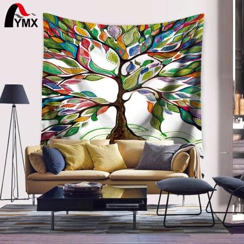 Wholesale Abstract Art Tapestry 150*130/200CM Abstract Tree of Life Fine Art Tapestry Wall Hanging Modern Home Sculpture Decor