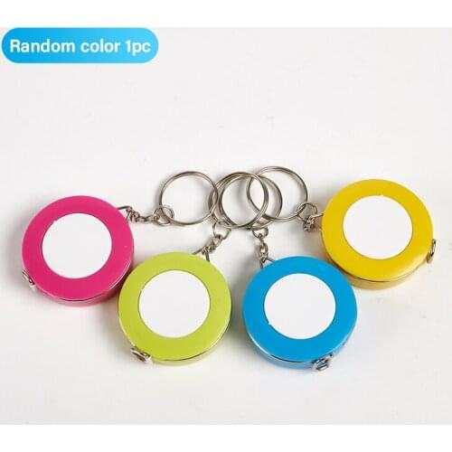 Practical Candy Color Keychain Tape Measure 1.5 Meters Quantity Clothing Size