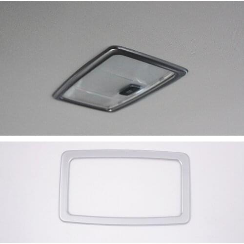 Car Rear Row Roof Reading Lamp Frame For Lexus NX200 NX300 2016 sunroof handle decorative sequins Styling ABS Chrome Accessories