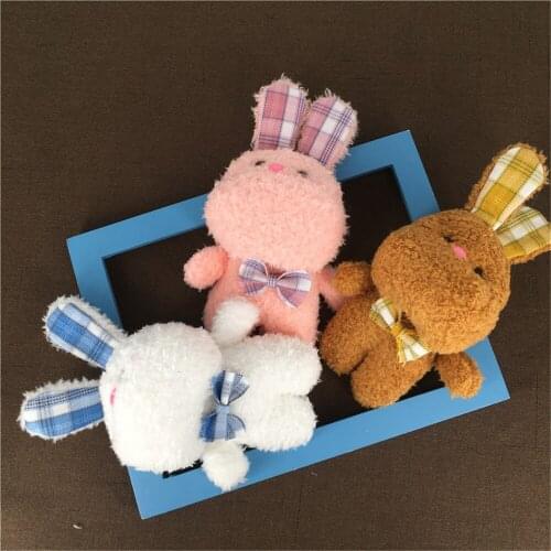 Mix Colors, 12CM Rabbit Stuffed Girls Plush Toy