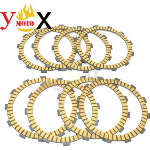 GSX1300R Sport Bike 8PCS/Set Motorcycle Clutch Friction Discs Plate Kit For SUZUKI Hayabusa GSXR1300 GSX1300 R 1999-2007