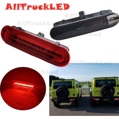 Led Red Smoke For jimny High Mounted Rear Brake Light For Suzuki Jimny JB64 JB74W 2018 - 2021 3rd Third For Jimny Brake Light