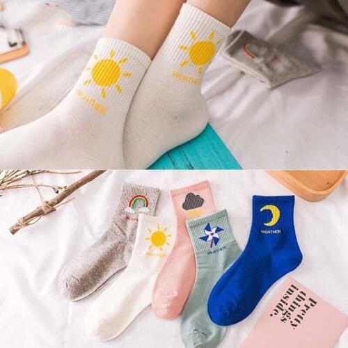 1PC Womens New Socks Cartoon Comfort Combination Sports Warm And Comfortable Manufacturer Wholesale