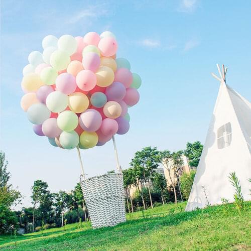 10/20/30pcs 5/12 inch candy Color Macaron Latex Air balloons Wedding Birthday Festival Party Decoration Inflatable Helium baloon
