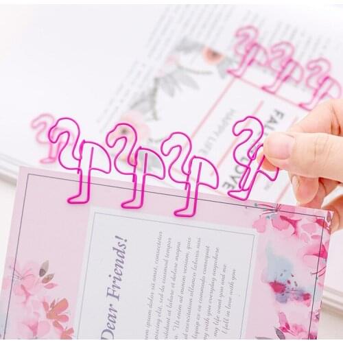 5 pcs/pack Clip Hollow Metal Binder Clips Notes Letter Paper Clip Office Supplies