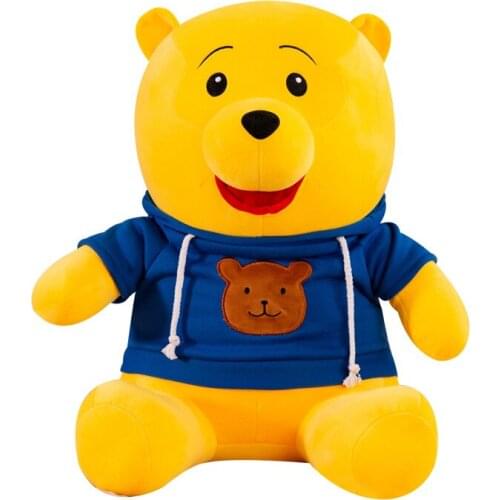 40/50cm Disney Dressing Pooh Doll Cute Bear Plush Toy Animal Pillow Boy Girl Birthday Halloween Christmas Gift Kawaii Toy