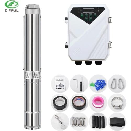 China Difful brand 2HP 1500w solar deep well pumps dc marine small water in thailand