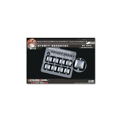 KNL HOBBY Voyager Model BR35009 D9R Armored BullDozer Lenses and taillights