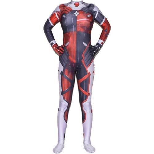 Adults Kids Hot Sale D.Va Skin Cosplay Costume DVA Suit Game Superhero Costumes Halloween Party Zentai Bodysuit