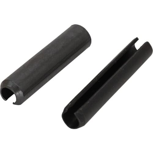 M4*8 M4x8 M4*10 M4x10 M4*12 M4x12 Black Zinc Plated Carbon Steel DIN1481 Parallel Dowel Split Elastic Cotter Slotted Spring Pin