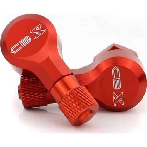 Motorcycle Front and Rear CNC Wheel Tubeless Tire Valve Stems 90 Degree 11.3mm Fit For Honda CBX1000 ProLink CBX650E