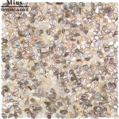 Natural sea shell mosaic tile mother of pearl mosaic tile for home decoration