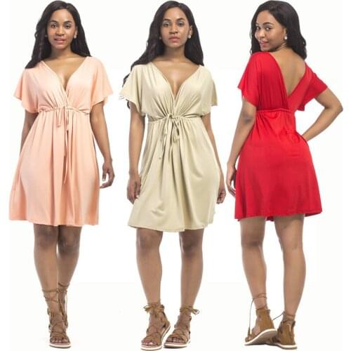 New womens dresses elastic clothing womens clothing dress women 1086