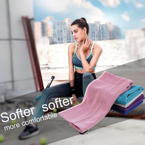 1 Pcs Sweatband Cooling towel as Sports Safety for Sportswear Accessories towels suitable outdoor sports gym fitness traveling