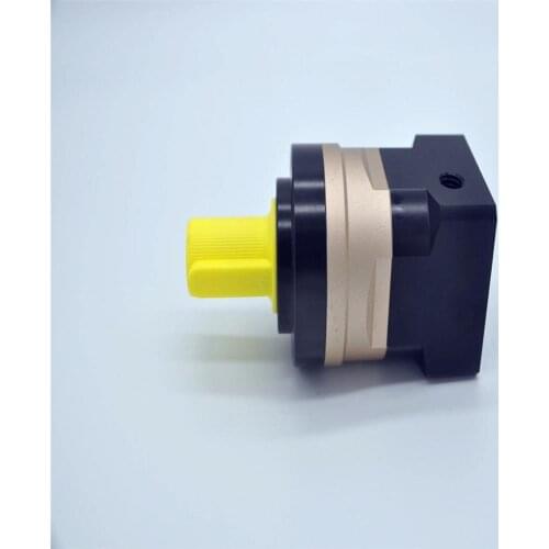 Helical-tooth Planetary gearbox low noise 3 arcmin high Precision 3:1 to 10:1 for 42mm 50W Servo motor Nema17 stepper motor