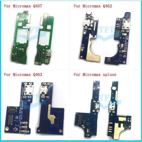 10pcs USB Charging Port For Micromax Q462 Q463 Q437 Q340 Q338 Q380 Q391 Upluse Dock Connector Charge Flex Cable Board Repair