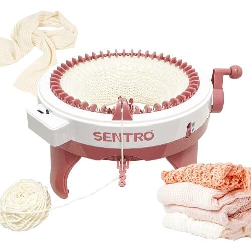 Knitting Machine 48 Needles Knitting Loom Machine With Row Counter Smart Weaving Round Loom Knitting Board Kit Adults And Kids