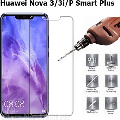 Tempered Glass Film for Huawei Nova 3i / P Smart Plus Screen Protector Huawei Nova3i Glass film For Huawei Nova 3 3i Case Glass