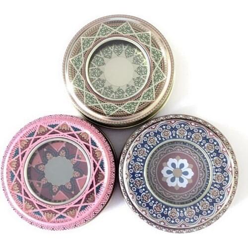 Saffron tin box for 5g or 10 g saffron packing box tin box with pvc window