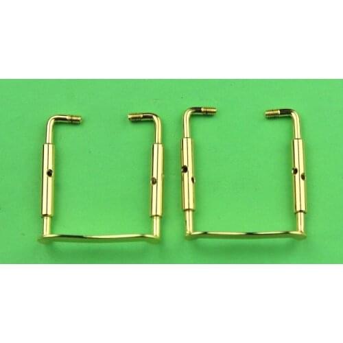 30 pcs high quality Violin Chin rest Clamp Screw Golden Color 4/4 full size, Violin Parts