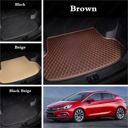 Cargo Liner for Opel Astra Antara Vectra Zafira Insignia H J G Mokka Cascada Corsa Adam Ampera Car Boot Liners Auto Floor Mats