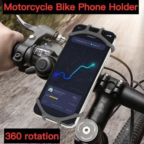 Motorcycle Bike Phone Holder Bicycle Mobile Cellphone Holder Support Celular For iPhone Samsung Xiaomi stand Bracket