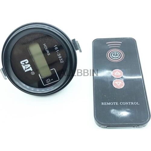 For CATERPILLAR CAT 307D/312D/320D/323D Excavator special timer Hour meter with remote control Excavator parts