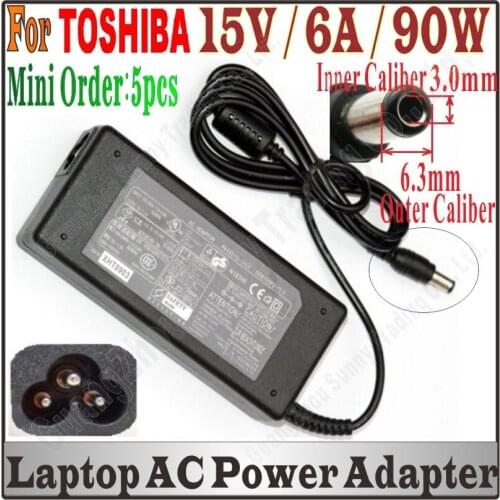 DHL Ship, 50pcs 15V 6A Replacment AC Laptop Power Adapter Charger for to/shi/ba Satellite PA2501U PA2521U A100-ST8211 P105 R15