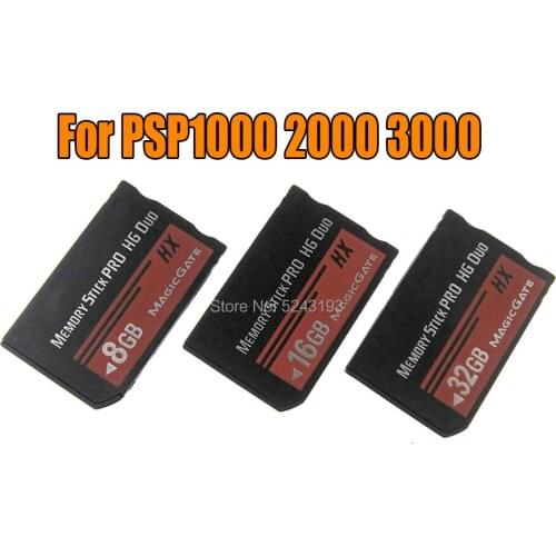 For Sony PSP1000 PSP2000 PSP3000 Accessories Memory Stick HX 8GB 16GB 32GB MS Pro Duo Memory Card Full Real Capacity