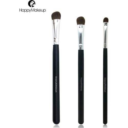 Happy Makeup Eyeshadow Brushes Set Eye Shadow Concealer Blending Make Up Brush Professional Natural Horse Hair Soft High Quality