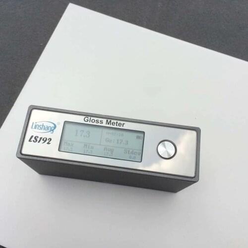 LS192 Surface Vancometer Tester 60 Degree Gloss Meter for paints coatings inks plastic paper tile stone metal gloss meter