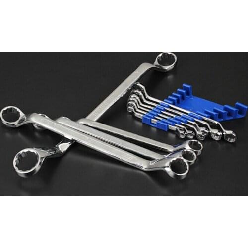 6pcs/set Fixed Head Ratcheting Combination Spanner Wrench Sets Hand Tools Ratchet Handle Wrenches 8/10/12/13/14/16mm