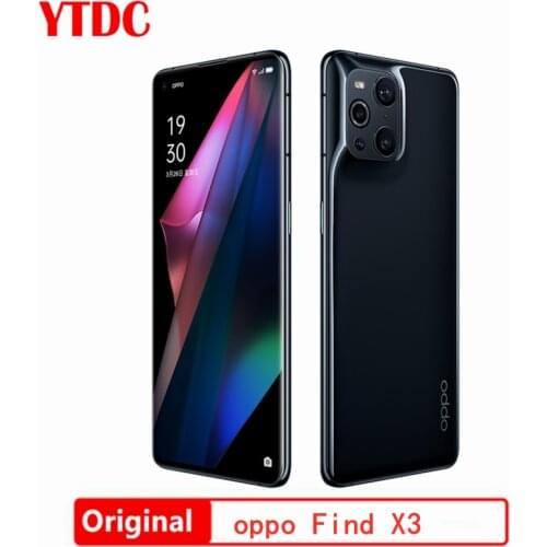 New Original OPPO Find X3 5G Smartphone 6.7inch AMOLED Snapdragon 870 65W 3216*1440 SuperVOOC 50.0MP Camera NFC