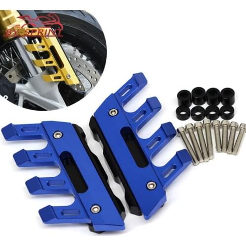 Motorcycle Front Mudguard Protection Cover CNC Fender Slider Protector Cap For TMAX530 TMAX 500 XMAX250 XMAX 300 NMAX155 SMAX155