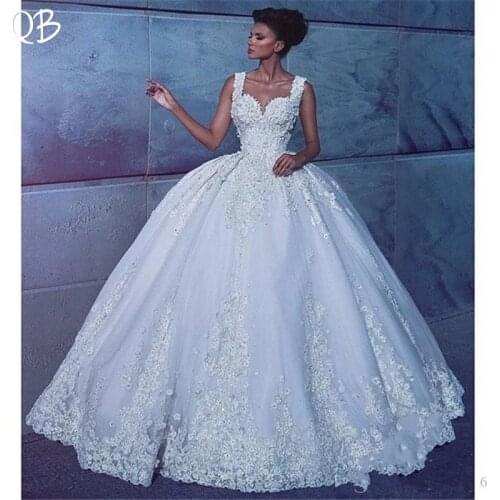 QUEEN BRIDAL Sleeveless Wedding Dresses