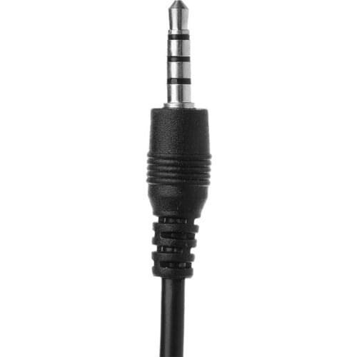 USB 2.0 to 3.5MM Audio Aux Plug Male to Male Lead Jack Adapter Converter Data Cable for Mini speaker