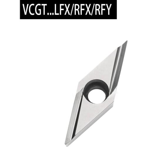 VCGT VCGT11 L-FX R-FX R-FY T1200A T1500A AC520U Fishing Machine Diamond Type Inserts For Turning Suitable Lathe Tool Holder Set