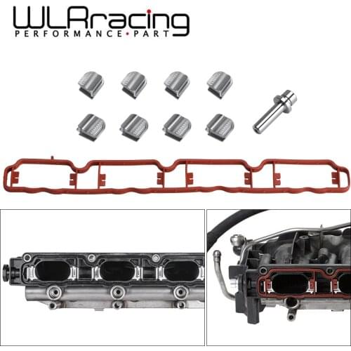 WLR High Quality intake manifold Runner Flap Delete Swirl Flap Flaps Gasket For Audi Skoda Seat VW 2.0 TFSI EA113 WLR-IMK07