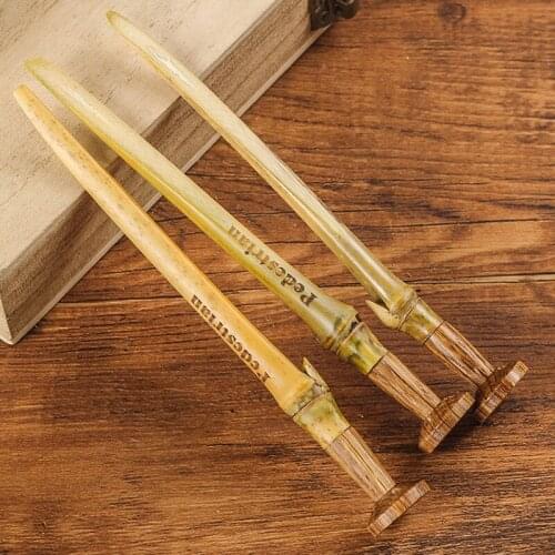 1/2/3/4pcs Bamboo Wood Smoke Pipe Cleaner Tobacco Pipe Press Stick Tamper Multifunction Tobacco Smoking Accessories Handicraft