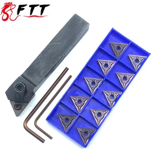 1pcs MTJNR2020K16 MTJNR1616H16 93 degree MTJNR Turning Tool Holder Metal 10PCS TNMG160404 Carbide Inserts Lathe Cutting Tools