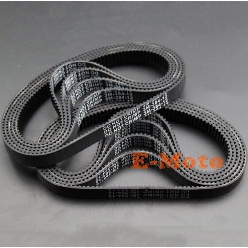 10Pcs 384-3M-12 Puls Electric E Scooter Drive Belt Charger Revolution City Skull 384x3Mx12 NEW E-Moto