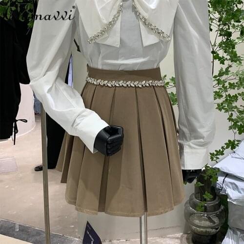 Женские осенние юбки Chimavvi China At AliExpress