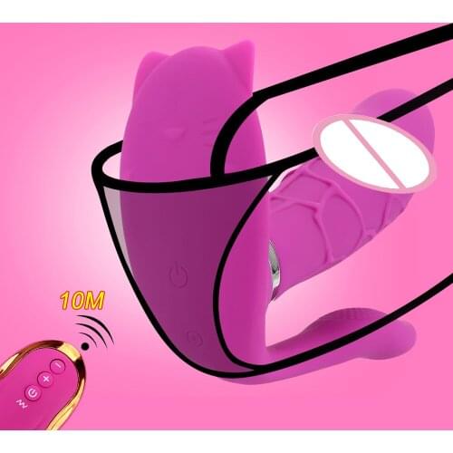 Remote Control Heating Wearable Dildo Vibrator Anal Clitoris Stimulator Masturbator PantiesVaginal Massage Sex Toys for Women