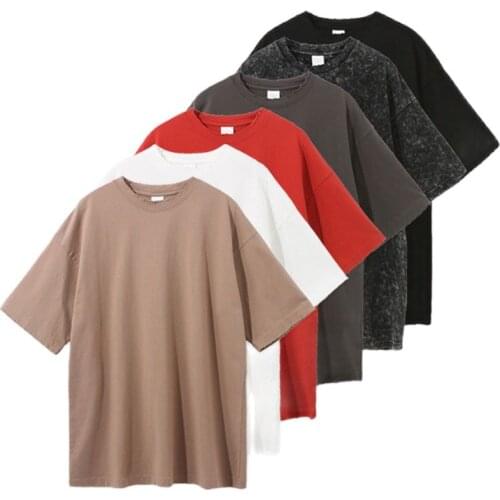 Fhumig Men's Plain T-shirts