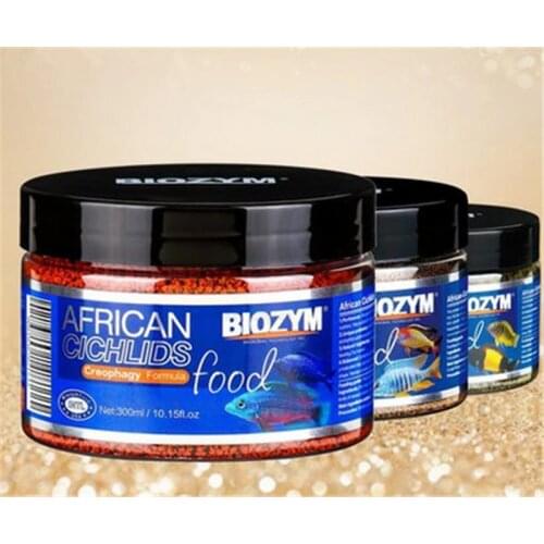 HONGYI 1 piece 300ml cichlids feed cichlids creophagy formula cichlids vege formula cichlids growth formula fish food sink feed